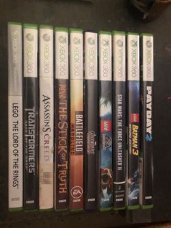 Xbox 360 games