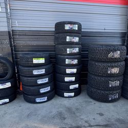 245-45r20 Brand New Tires Set For Sale 