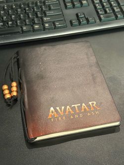 Avatar Fire and Ash (2025) - Bound sketchbook