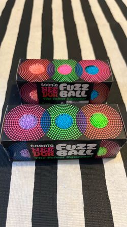 Teenie NeeDoh Fuzz Ball  3 pack