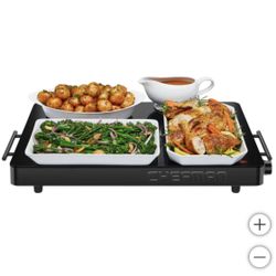 Chefman Electric Warming Tray with Adjustable Temperature Control