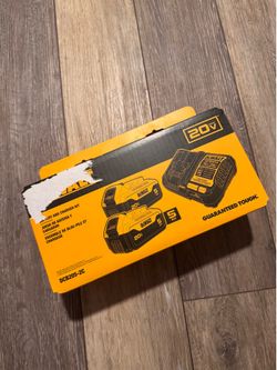 2 DeWalt 20v Batteries & Charger