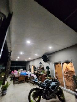 BACKYARD PATIO ALUMINUM ROOF 14"D× 37"L