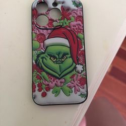 iPhone 14 Pro Grinch Case