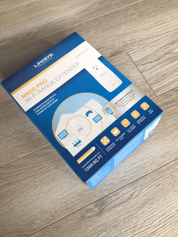 Linksys N600 Pro Wi-Fi Range Extender