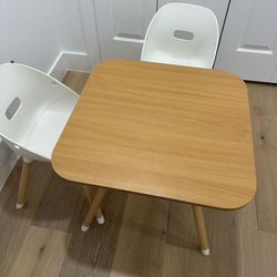 Kids Activity Table and 2 Chairs