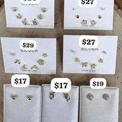 ✨ Joyería de Plata .925 – Aretes y Collares Hermosos 