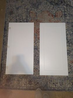 White Solid Wood Hinge Door