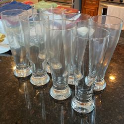 Crate And Barrel Pilsner Glasses