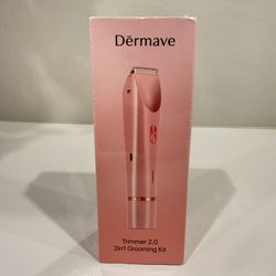 New DERMAVE 2 In 1 Ladies Trimmer