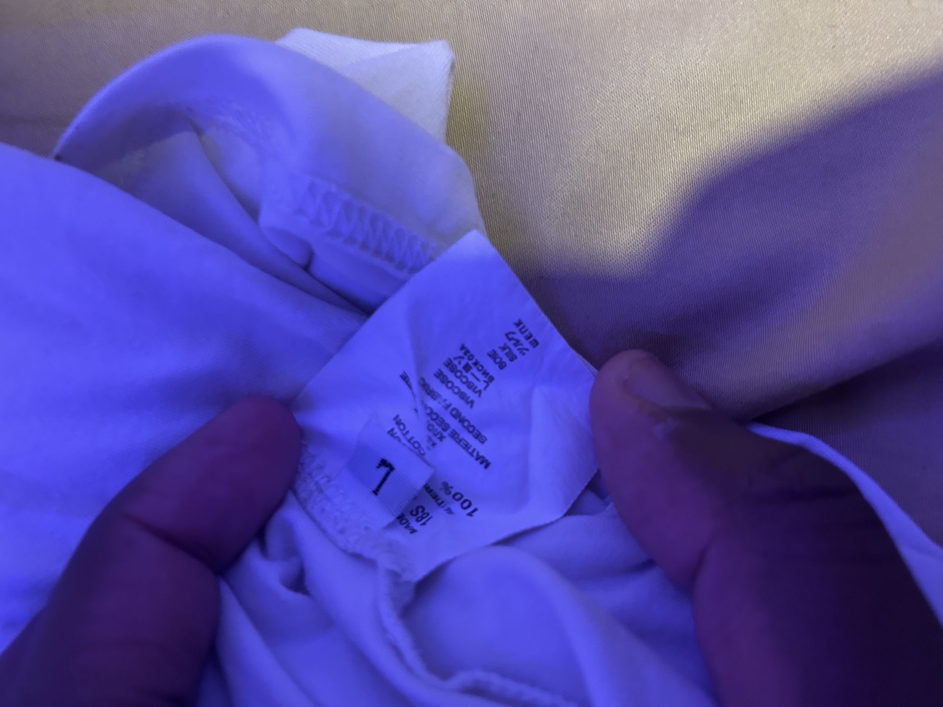 White Moncler T Shirt