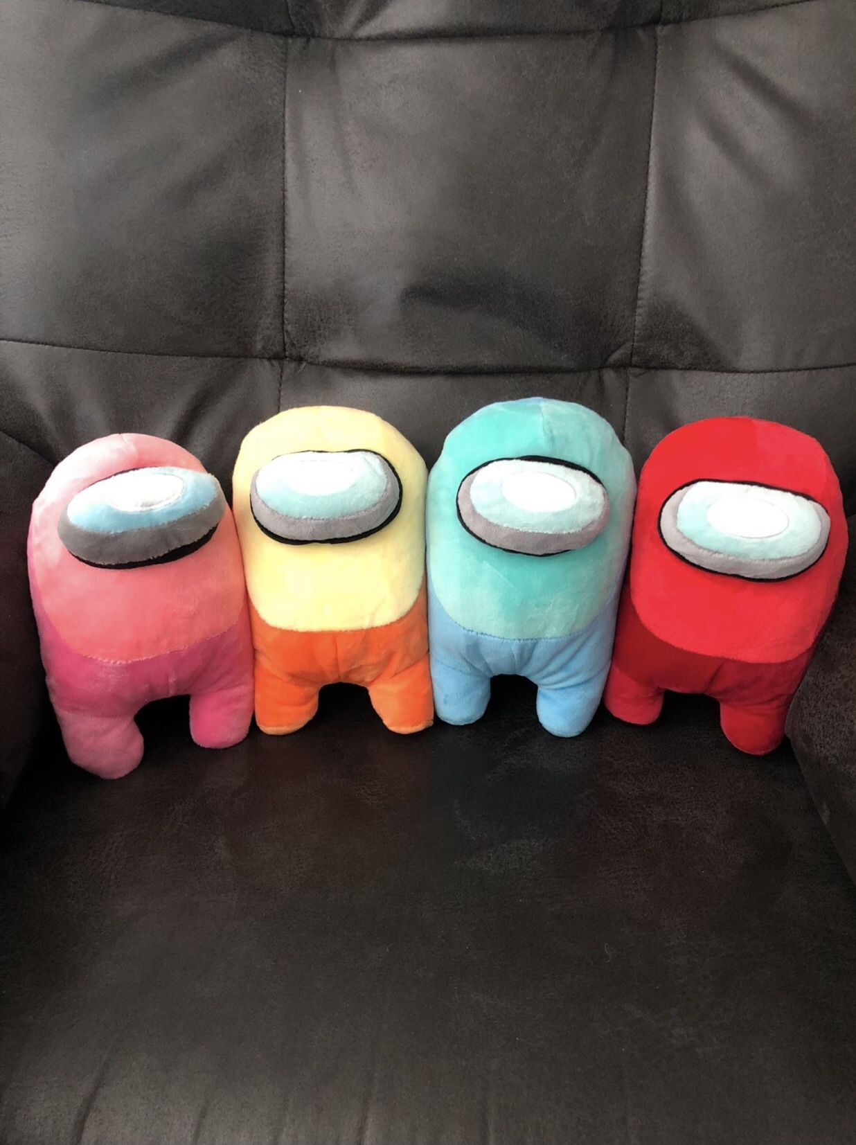 4 colors 20CM Among Us Plushies  Soft Stuffed Toys Doll Kids Game Figures 