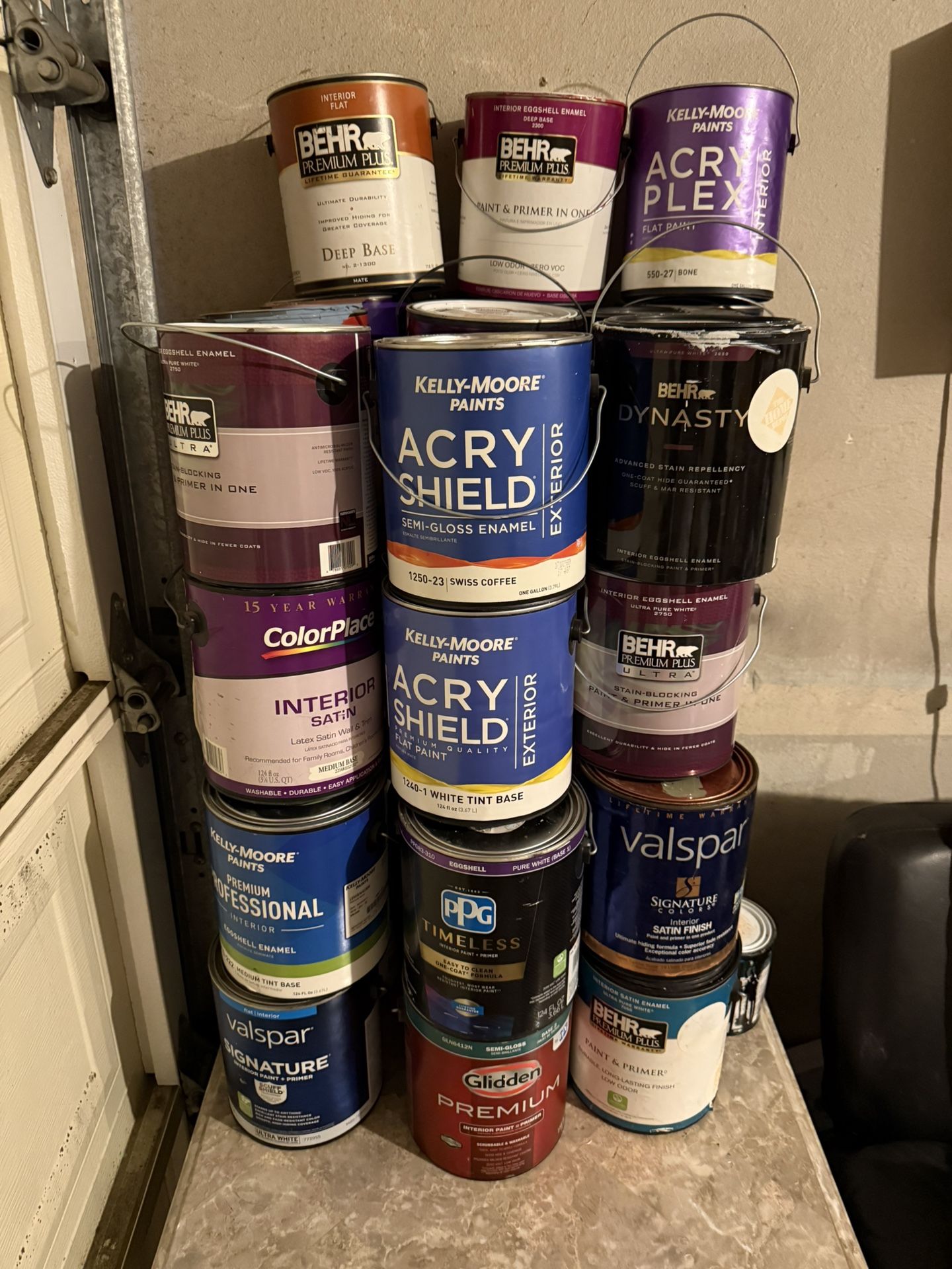 GALON PAINTS $10 EACH