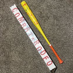 COMBAT MFG "MESS WITH THE BULL" SPEC-A1 RODEO BBCOR BAT 34 Inch