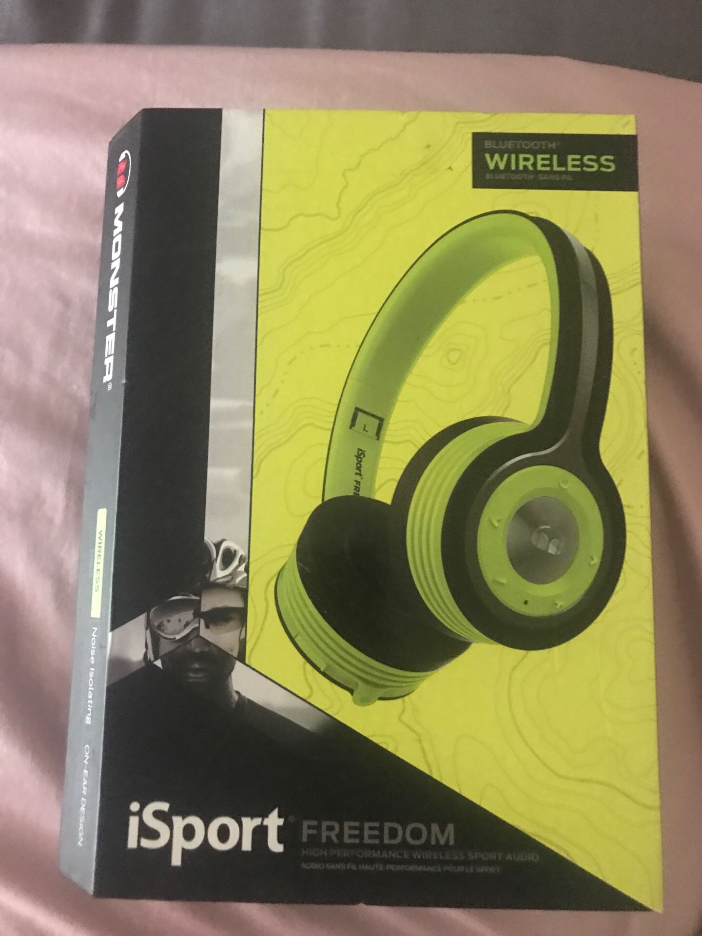 Monster iSport wireless headphones 🎧