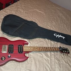 Epiphone Guitar & Case $200