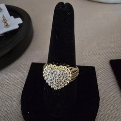Anillo size 10 de oro laminado