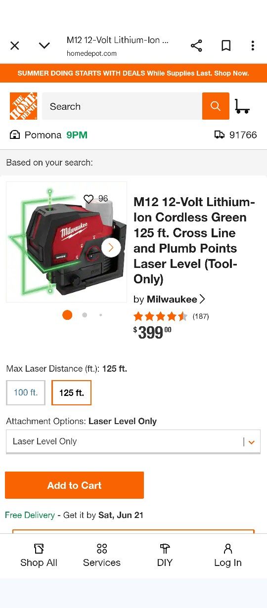 M12 Milwaukee Láser TOOL ONLY $$280