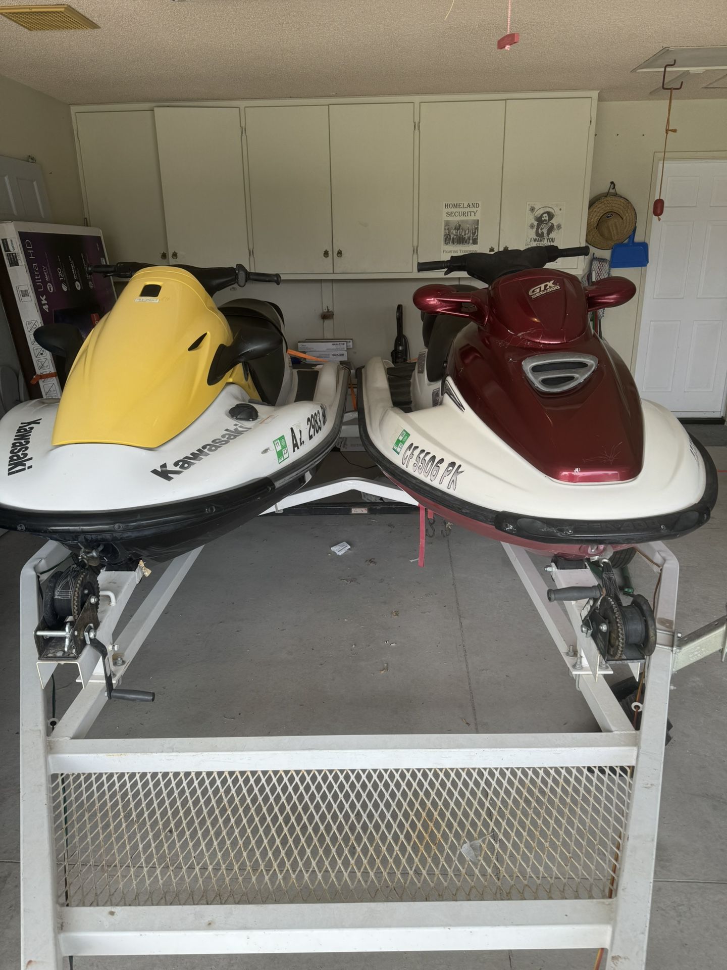 SeaDoo & Kawasaki 2 Stroke Jet ski’s