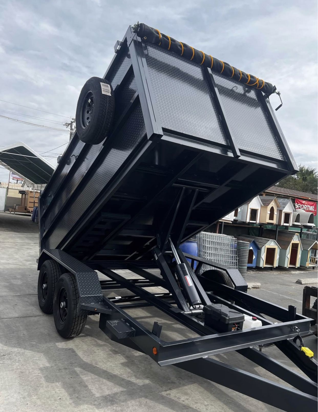 Scissor Dump Trailer 