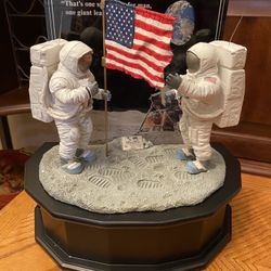 The Danbury Mint Apollo 11 Moon Landing 50th Anniversary Coin Collection Figurine