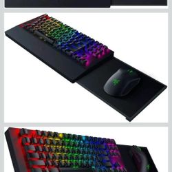 Razer Turret Wireless Mechanical Gaming Keyboard & Mouse Combo for PC, Xbox One. Series X & S: Chrome RGB/Dynamic Lighting