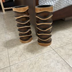 Unique Wooden Vase