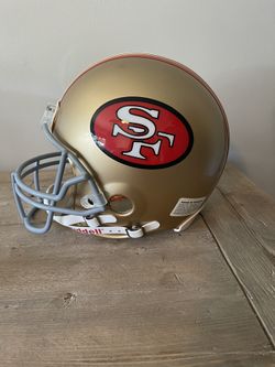 Joe Montana Signed Authentic Riddell Proline Helmet With Case.