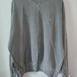 Vintage Chaps  Ralph Lauren Men’s Crewneck Sweatshirt Faded Grey Size L