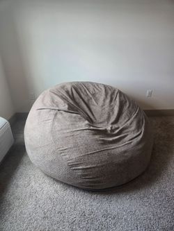 Extra Large Bean Bag (Taupe) ** compare to Ultimate Sack or Big Joe