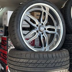 WHEELS US MAGS 22” STAGGERED C10 OBS