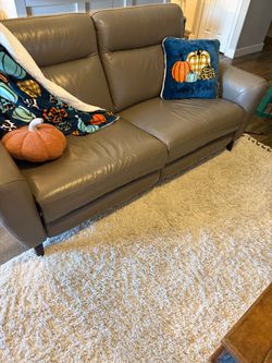 Grey Leather Sofa Copenhagen