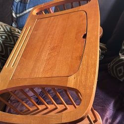 Vintage Lap Bed Tray/ Lap Desk/magazine Holder.