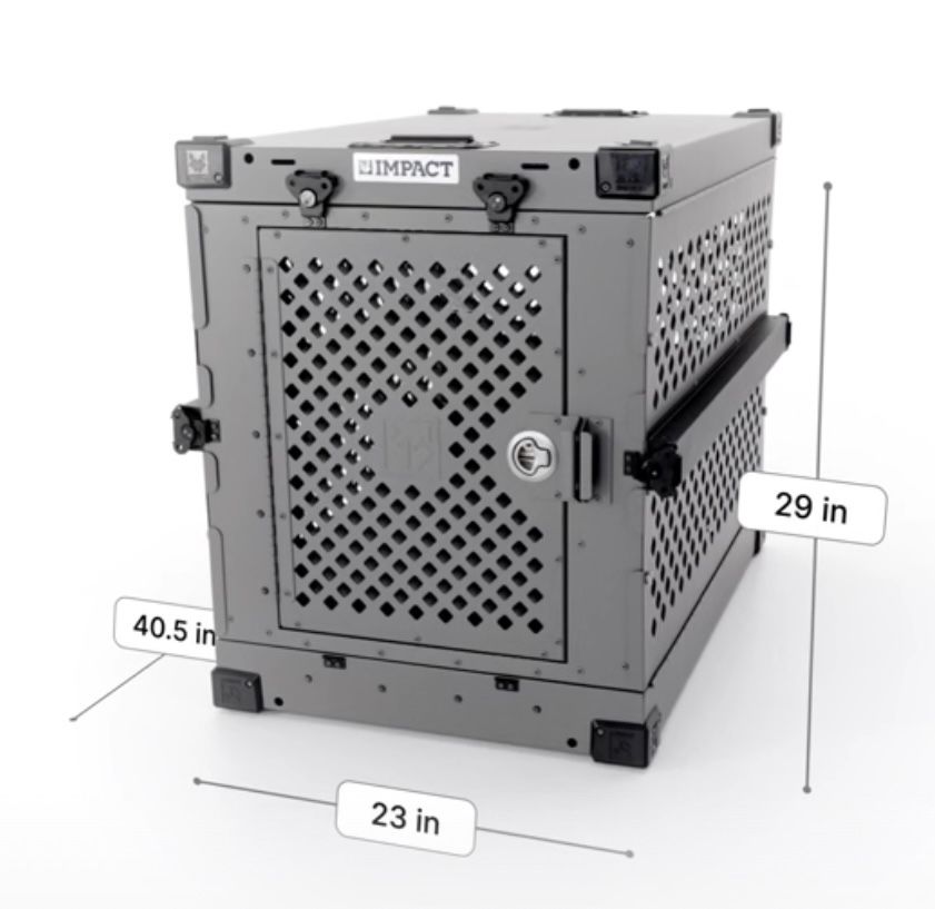 Impact Dog Crate 40 Inch Collapsible