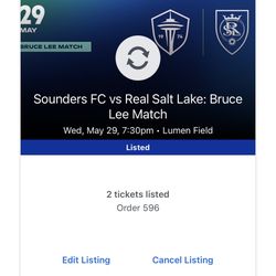 Sounders Tickets