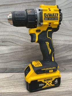 ATOMIC 20-Volt MAX Brushless Cordless 1/2" Drill Driver w/Battery (A1D022400)