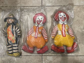 1970s McDonalds Plush Toys