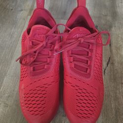 Red Nike 270s