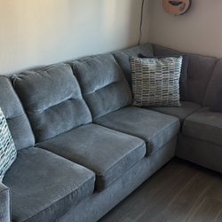 Gray Sectional Sofa