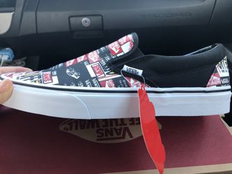 Vans classic slip ons