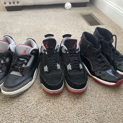 Air Jordan Retro Bred Pack – $200 Each or $500 for All