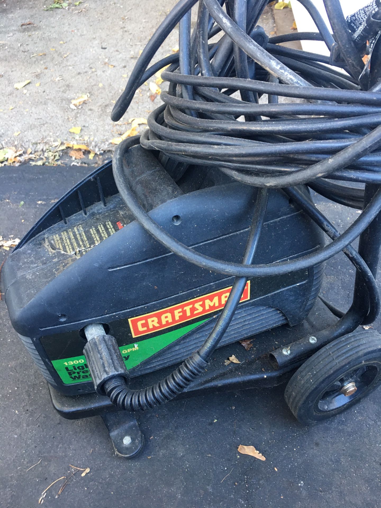 Light dutty power washer