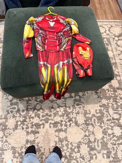 Kids Iron Man Halloween Costume with Mask Size 4-6