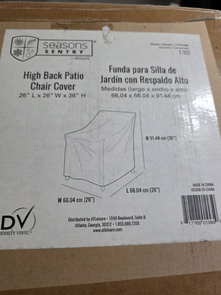 4 Seasons Low And High Patio Chair Cover