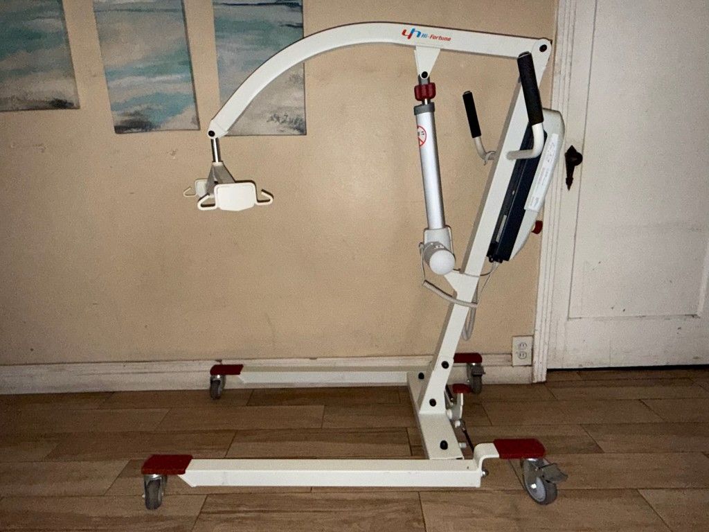 Electric Power Hoyer Lift With Sling New Condition