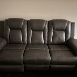 Ashley Dual Power Reclining Sofa/Couch