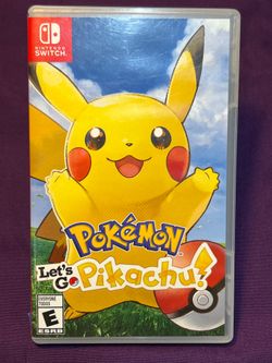 Nintendo Switch Pokemon Let’s Go Pikachu