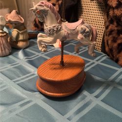 Vintage Porcelain Hobby Horse 