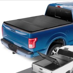 15-20 Ford F150 Hard Trifold Tonneau Truck Bed Cover Tapadera Cobertor 