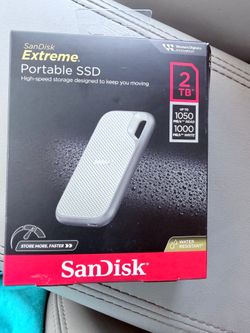 SanDisk Waterproof 2TB Portable Storage Brand New In Box